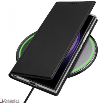Dux Ducis Skin Pro dirbtinės odos dėklas - juodas (Samsung S24 Ultra) Dux Ducis Skin Pro dirbtinės odos dėklas - juodas (Samsung S24 Ultra)